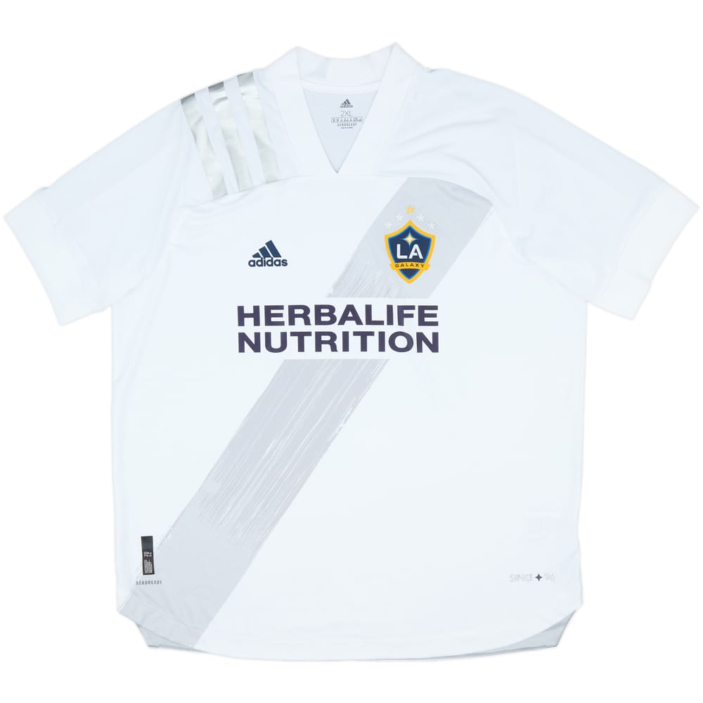 2020 LA Galaxy Home Shirt - 9/10 - (XXL)