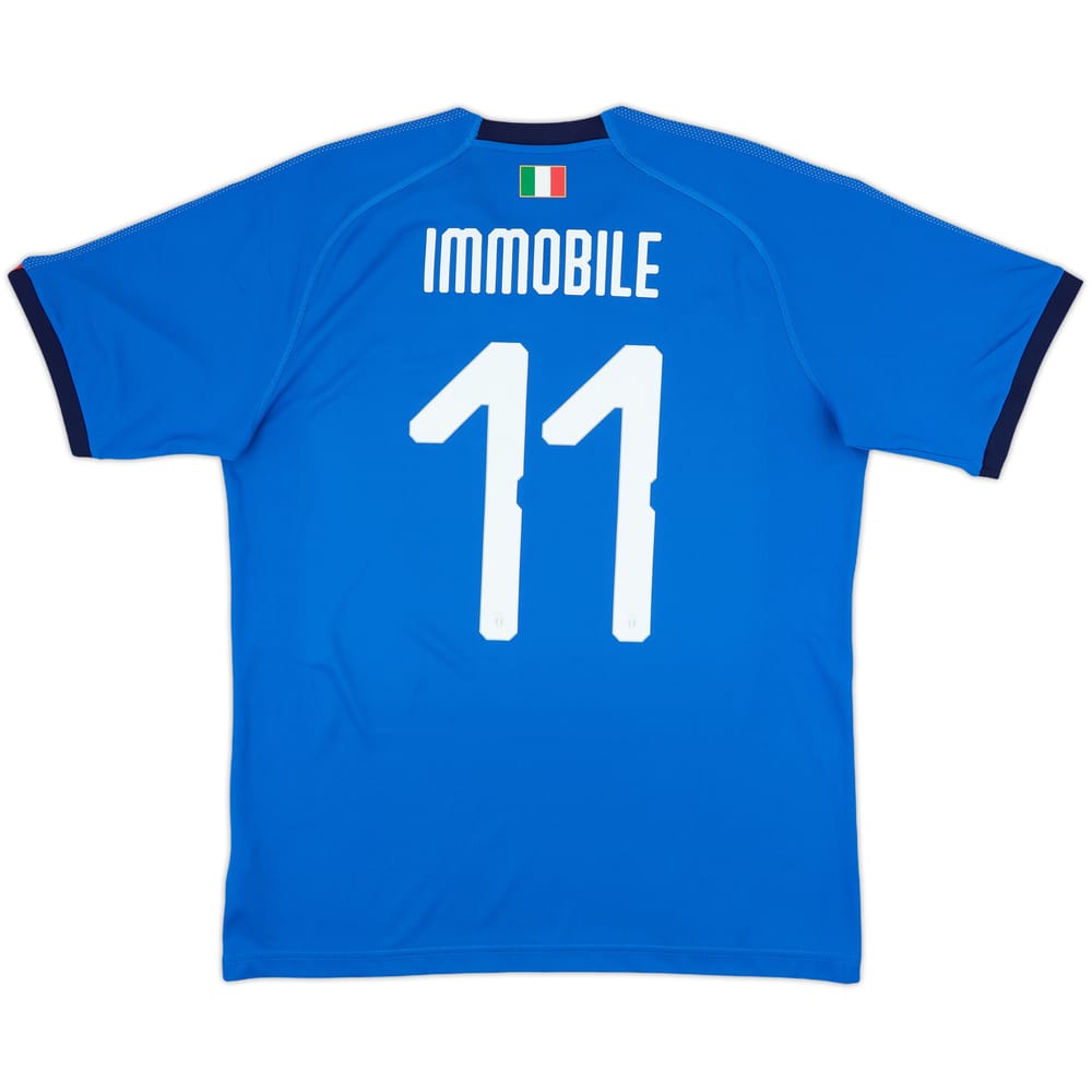 2018-19 Italy Home Shirt Immobile #11 - 8/10 - (L)