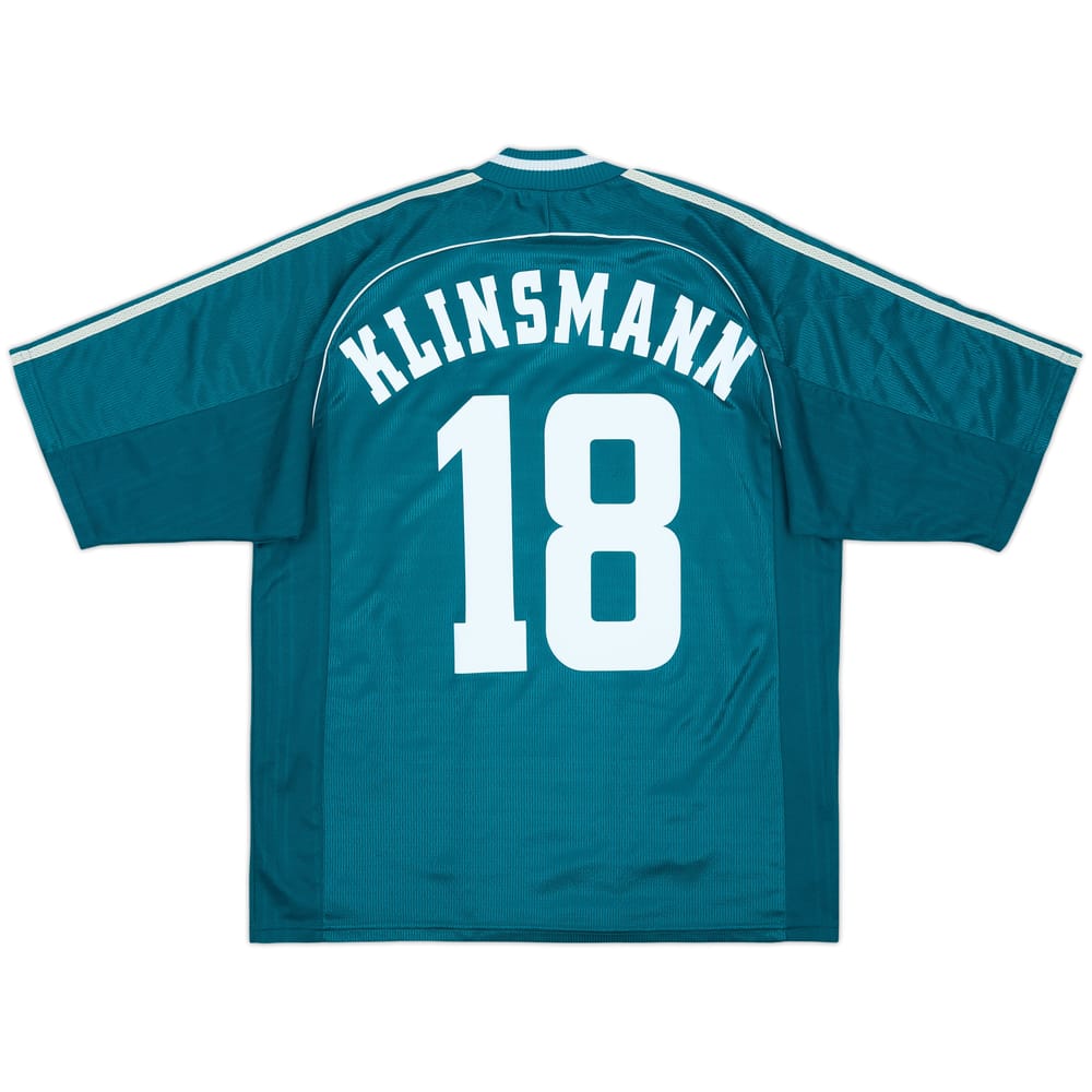 1998-00 Germany Away Shirt Klinsmann #18 - 9/10 - (M)