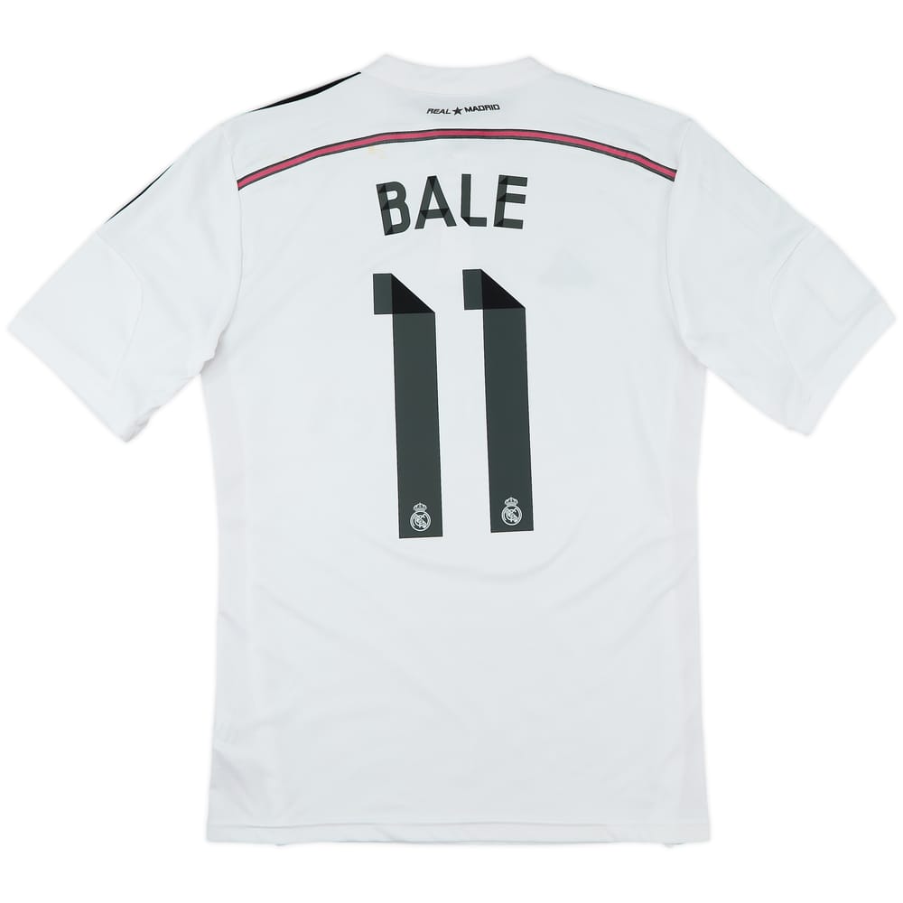 2014-15 Real Madrid Home Shirt Bale #11 - 7/10 - (M)