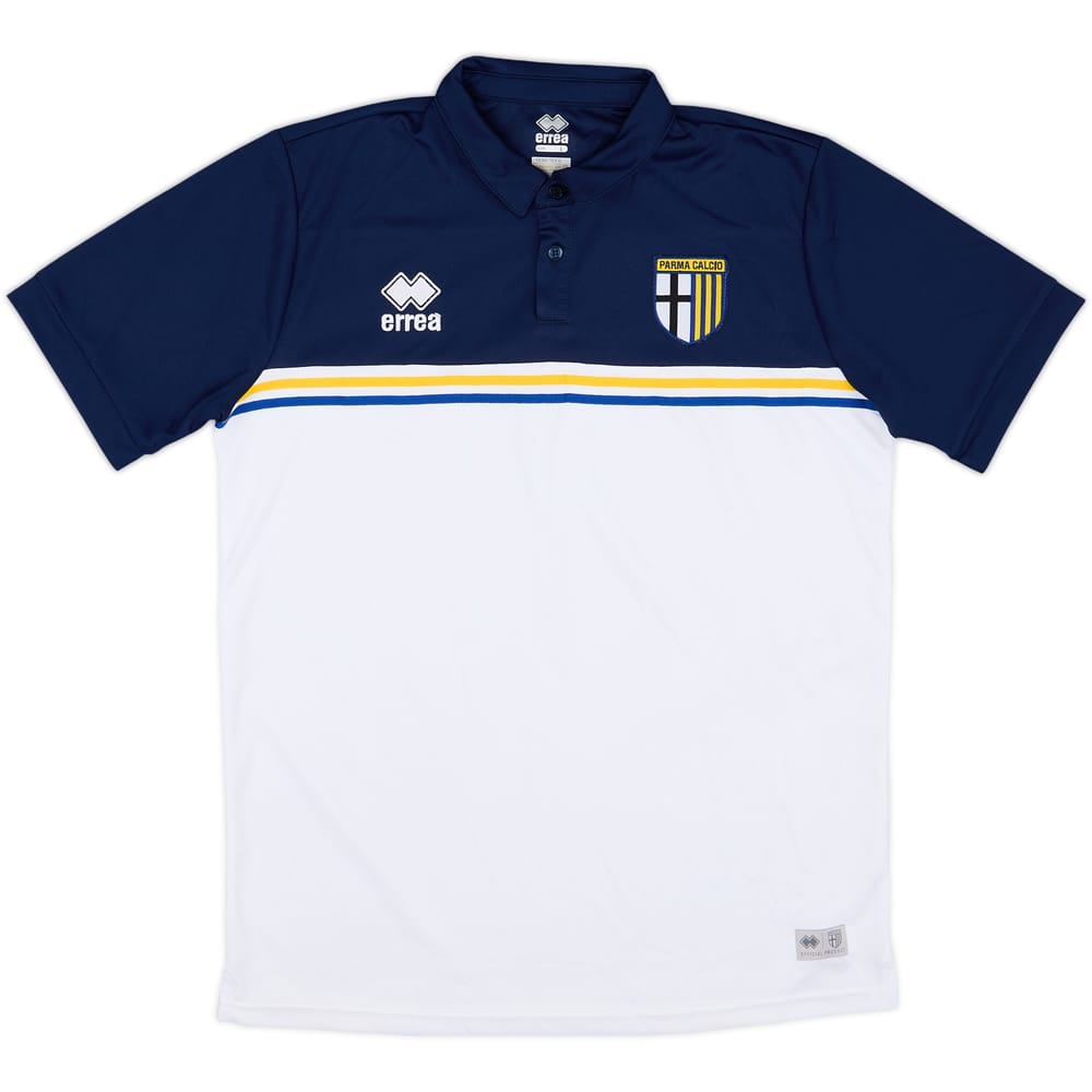 2021-22 Parma Errea Polo Shirt - 8/10 - (L)