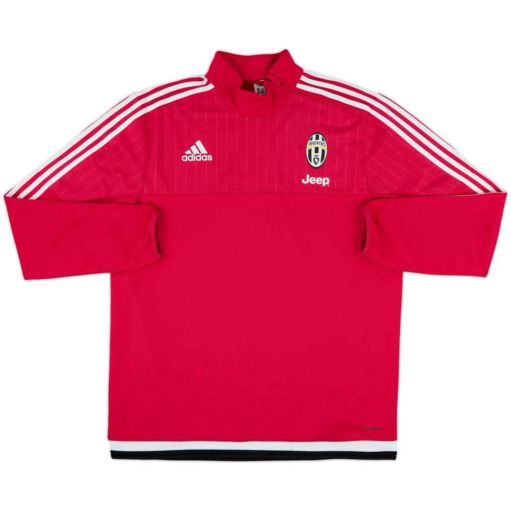 2015-16 Juventus adidas 1/4 Zip Drill Top - 8/10 - (L)