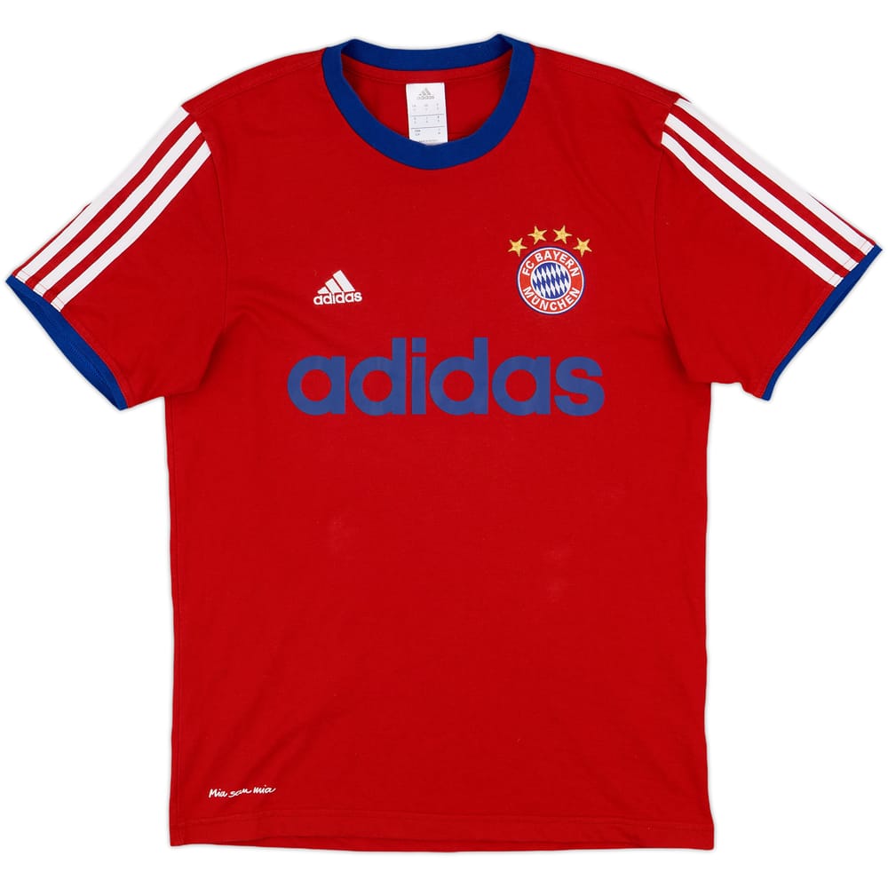 2013-14 Bayern Munich adidas Cotton Tee - 8/10 - (S)