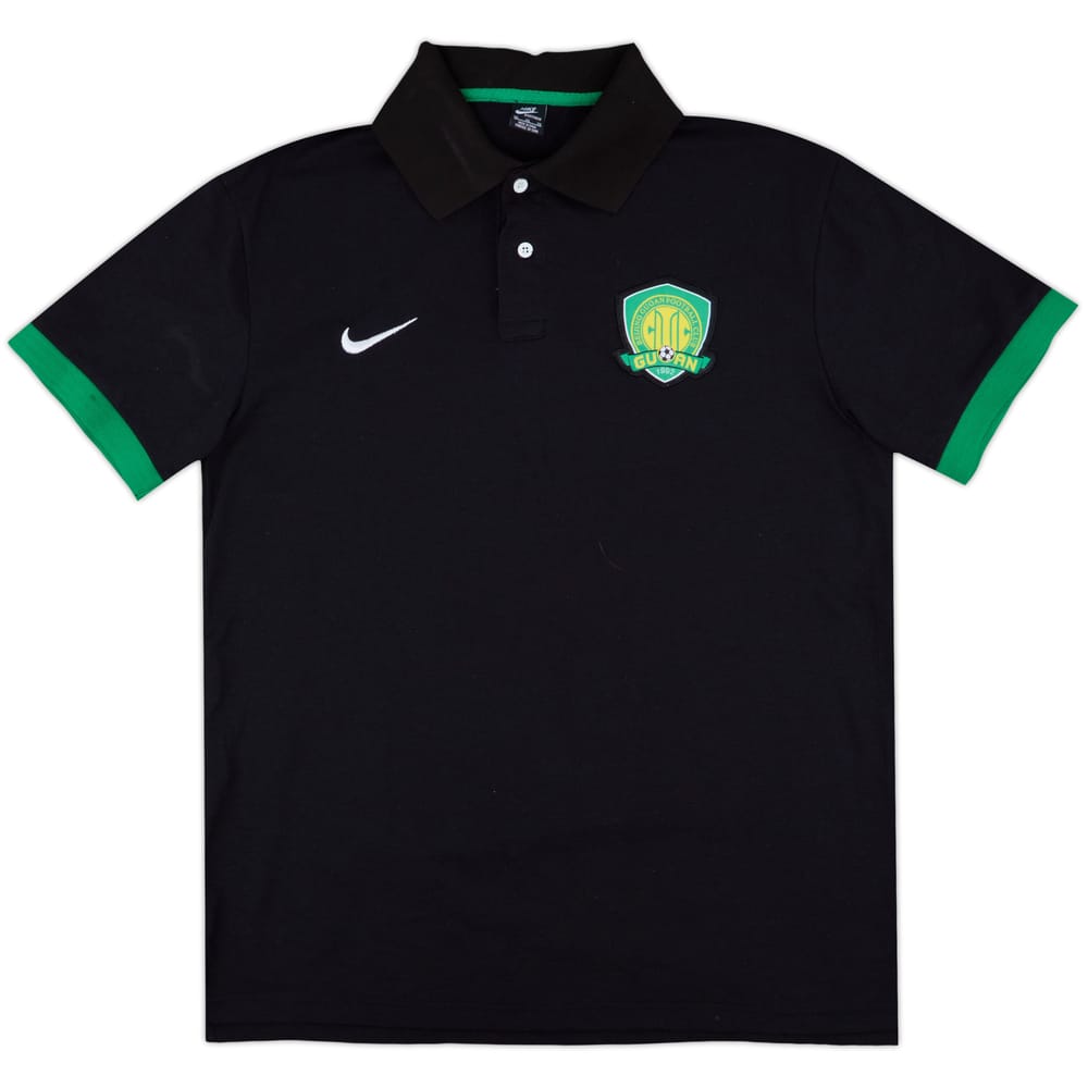 2015-16 Beijing Guoan Nike Polo Shirt - 9/10 - (XXL)