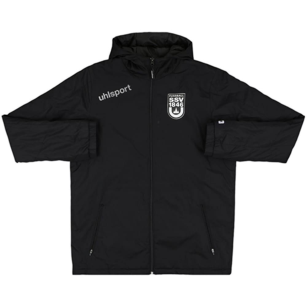 2019-20 Ulm Uhlsport Hooded Padded Bench Coat - 8/10 - (L)