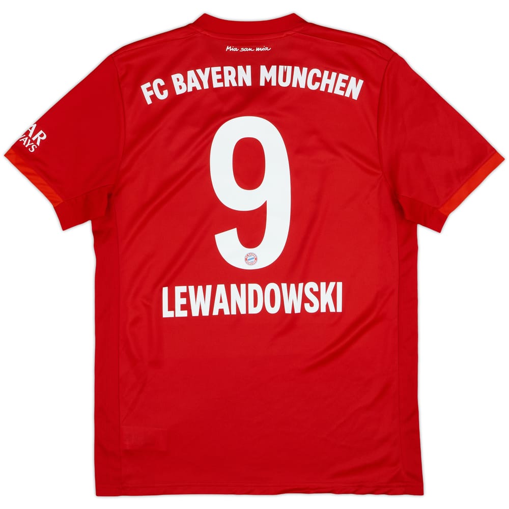 2019-20 Bayern Munich Home Shirt Lewandowski #9 - 9/10 - (M)