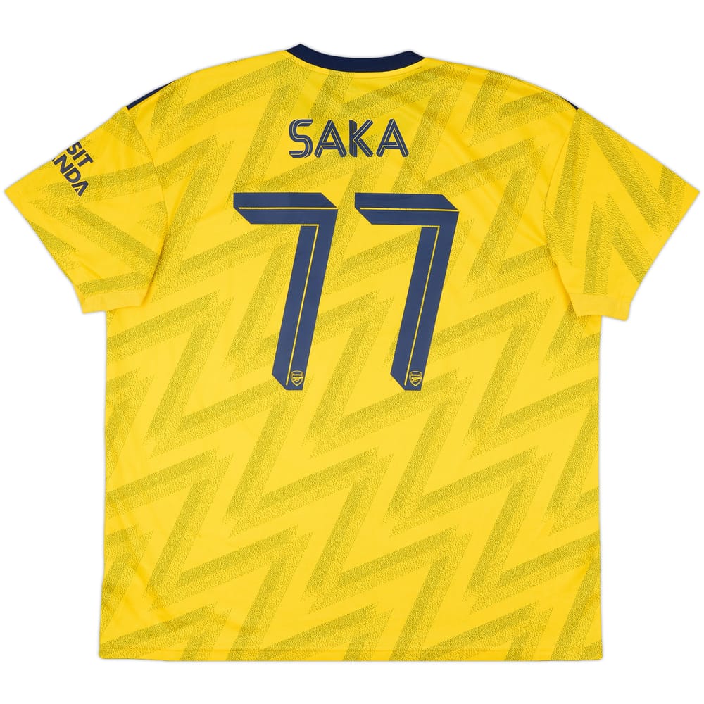 2019-20 Arsenal Away Shirt Saka #77 - 8/10 - (XXL)