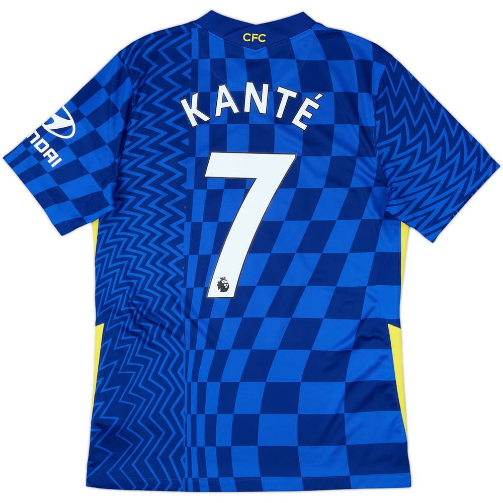 2021-22 Chelsea Home Shirt Kante #7 - 9/10 - (M)
