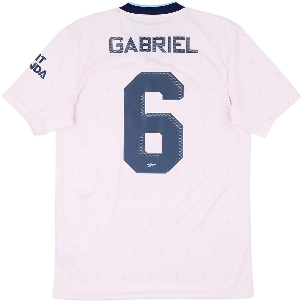 2022-23 Arsenal Third Shirt Gabriel #6 - 10/10 - (S)