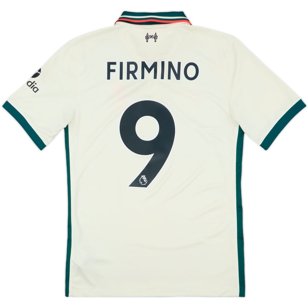 2021-22 Liverpool Away Shirt Firmino #9 - 8/10 - (S)