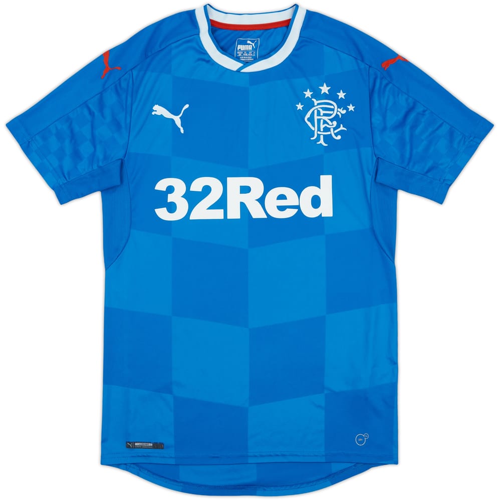 2016-18 Rangers Home Shirt - 9/10 - (S)