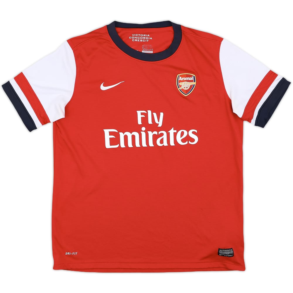 2012-14 Arsenal Home Shirt - 9/10 - (XL.Boys)