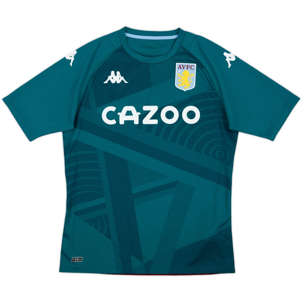 2021-22 Aston Villa GK S/S Shirt - 8/10 - (L)