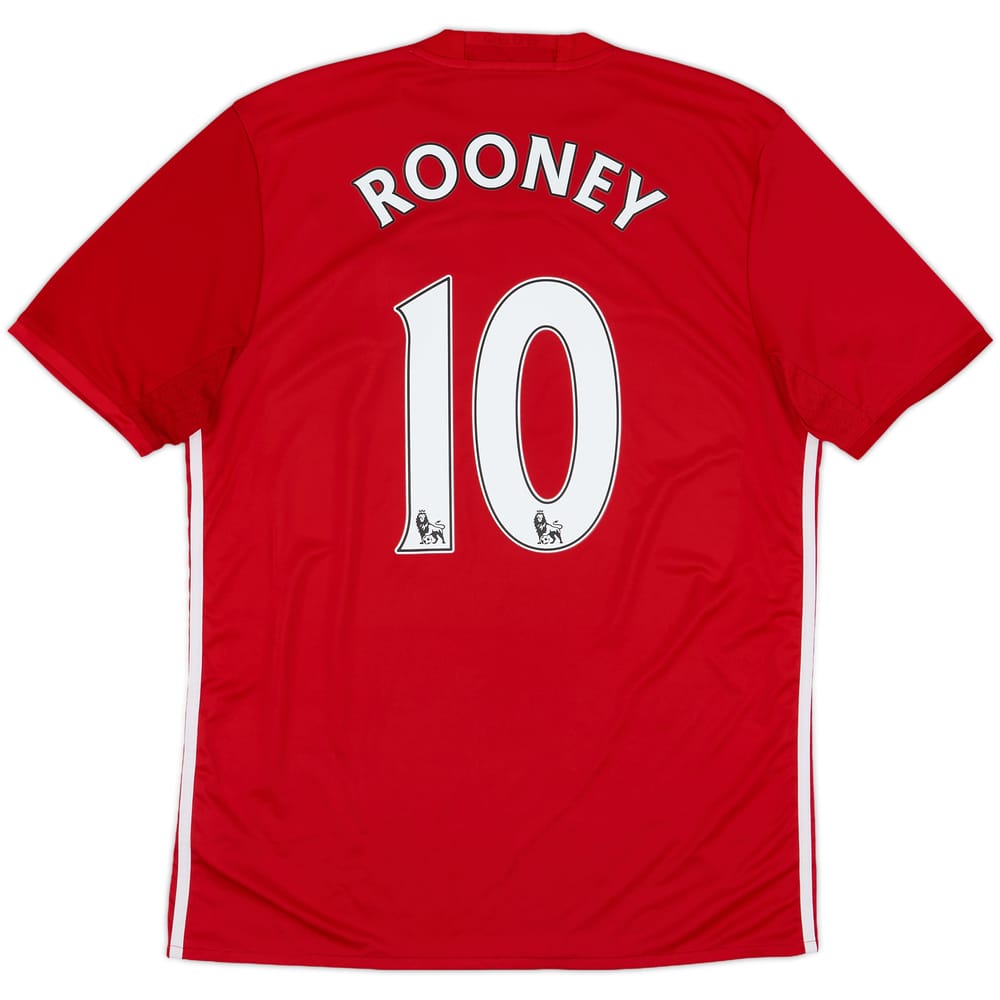 2016-17 Manchester United Home Shirt Rooney #10 - 6/10 - (L)