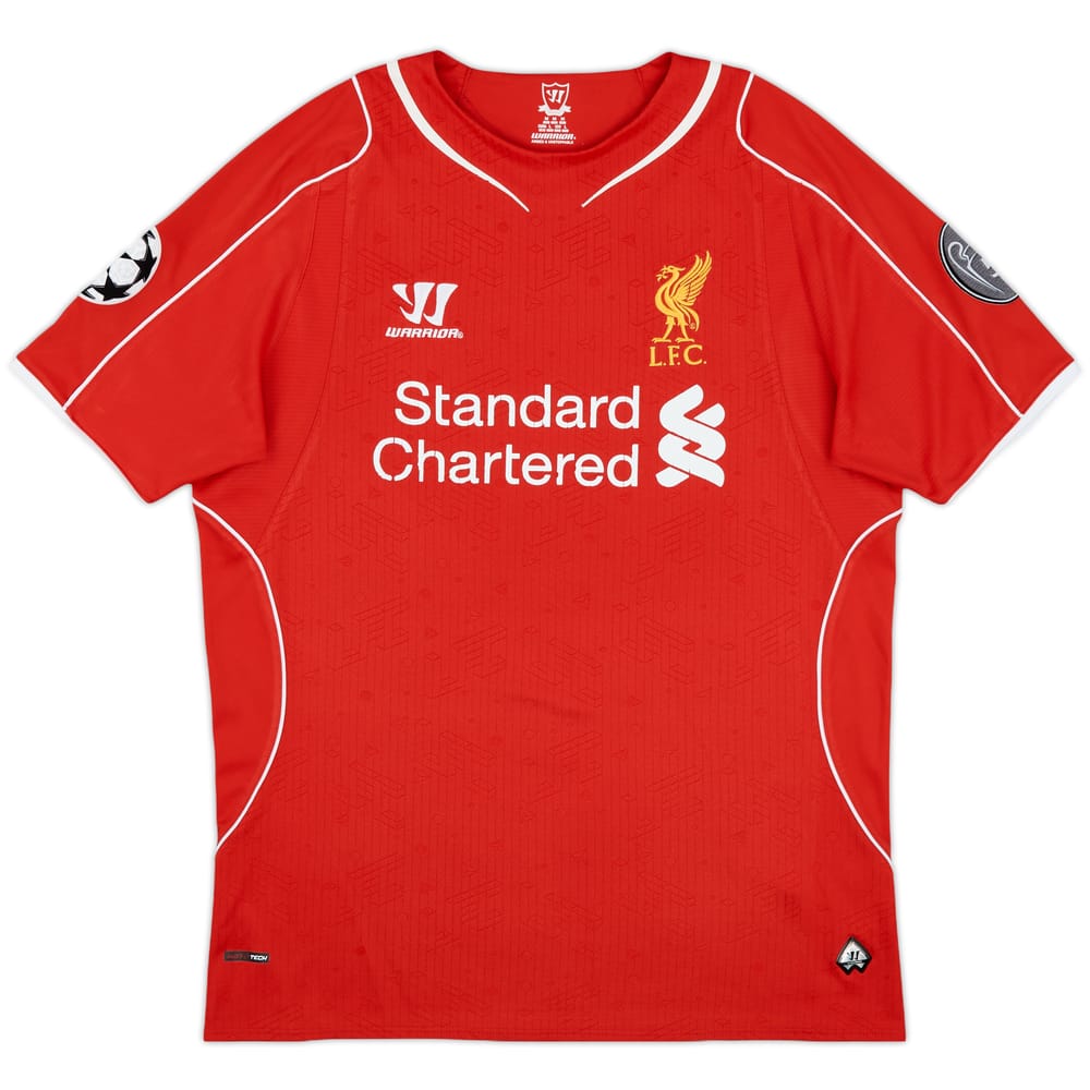 2014-15 Liverpool Home Shirt - 7/10 - (M)