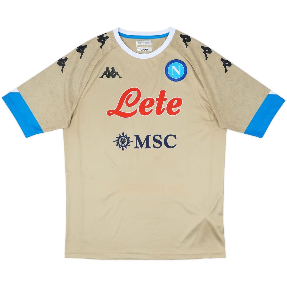 2020-21 Napoli S/S GK Shirt - 9/10 - (L)