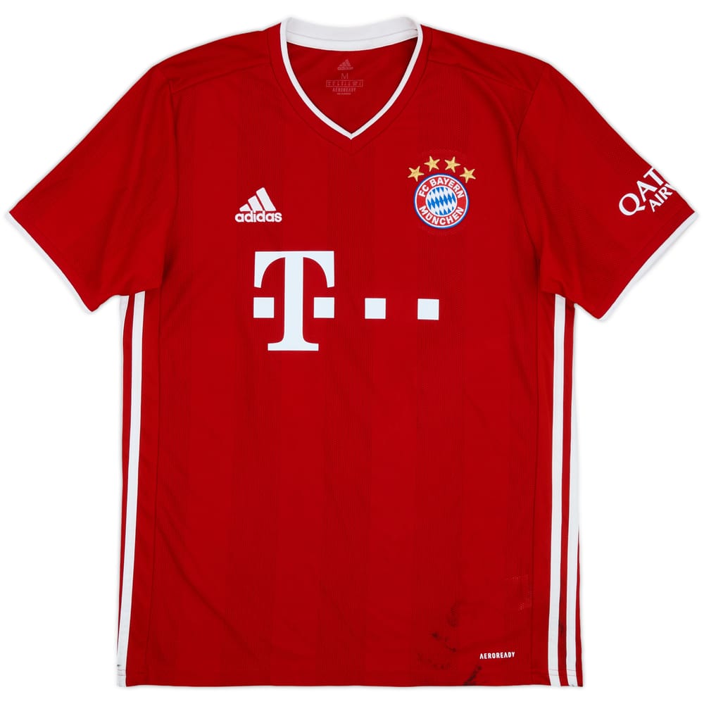 2020-21 Bayern Munich Home Shirt Lewandowski #9 - 8/10 - (M)