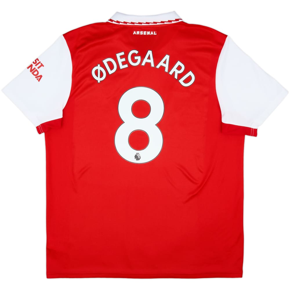 2022-23 Arsenal Home Shirt Odegaard #8 - 10/10 - (XL)