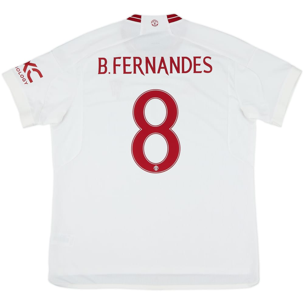 2023-24 Manchester United Third Shirt B.Fernandes #8 - 9/10 - (XL)