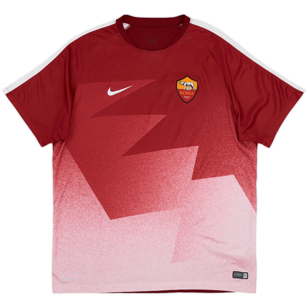 2015-16 Roma Nike Training Shirt - 8/10 - (XL)