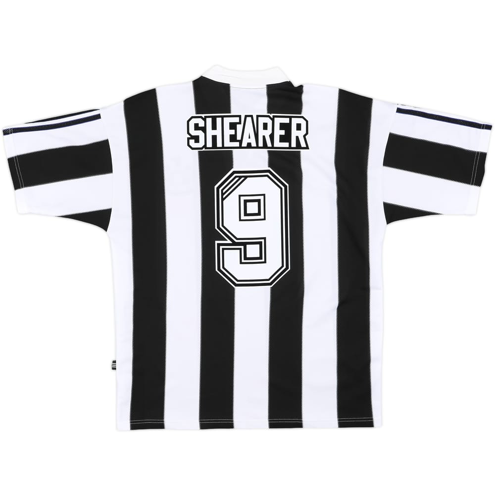 1995-97 Newcastle Home Shirt Shearer #9 - 10/10 - (L)