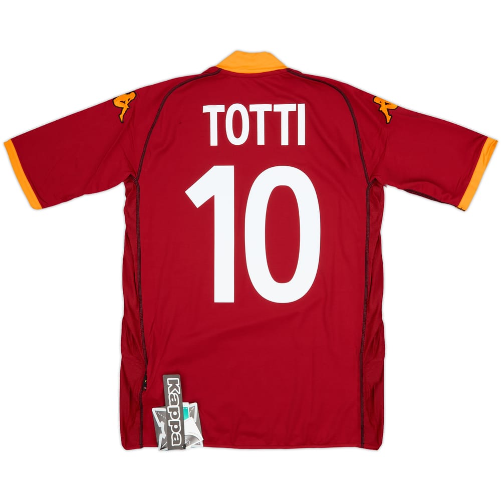 2002-03 Roma Home Shirt Totti #10 (L)