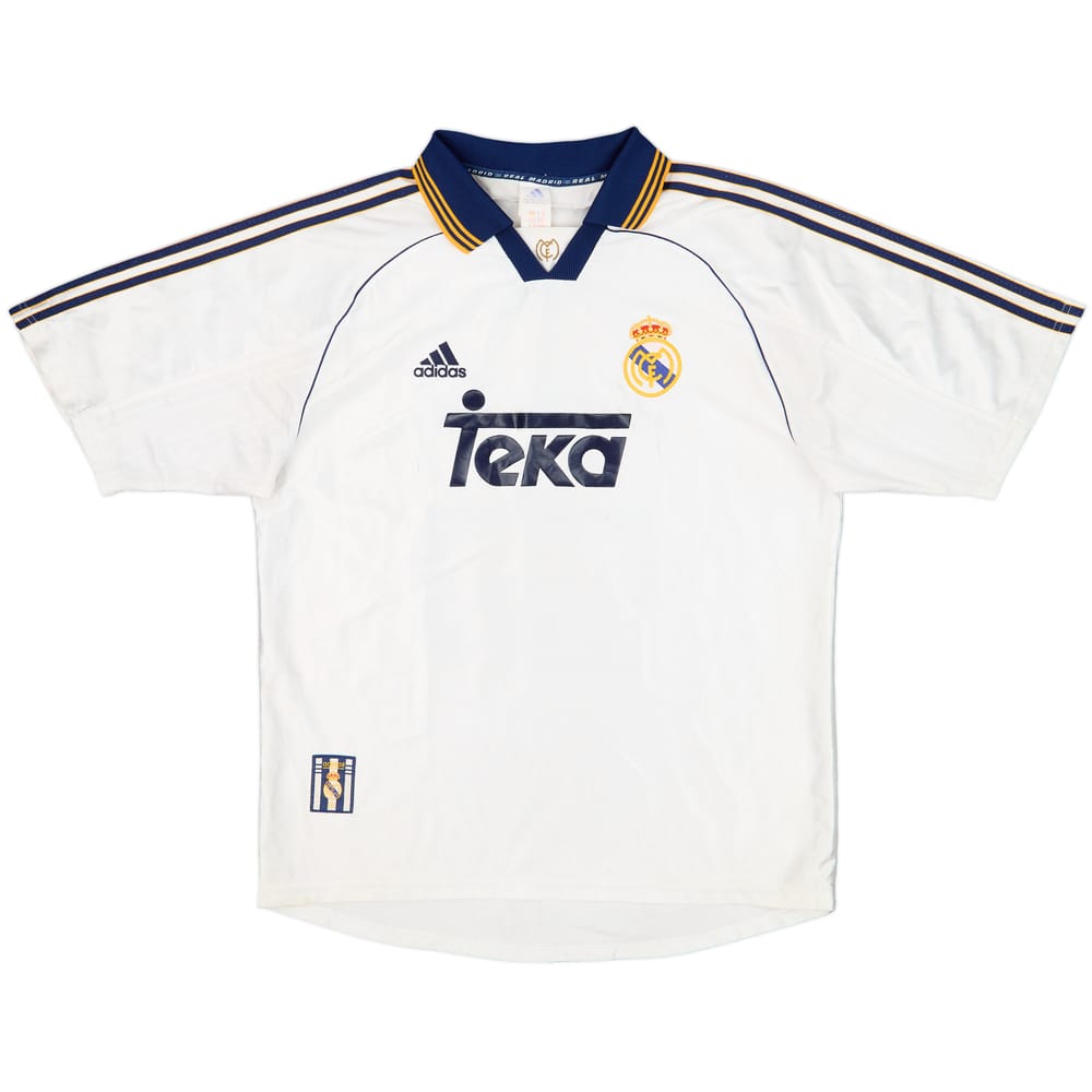 1998-00 Real Madrid 'Final Copa De Europa' Home Shirt - 8/10 - (L)