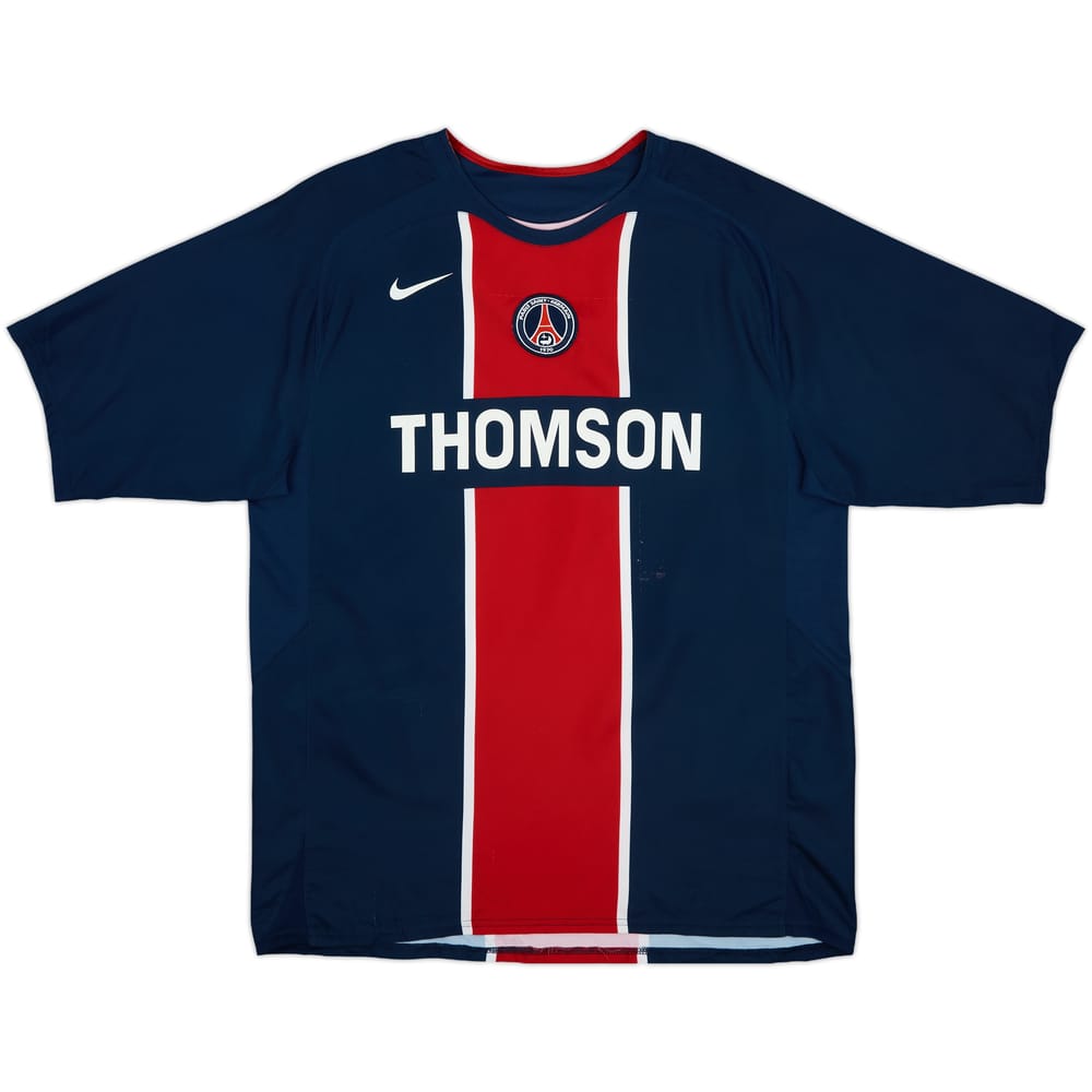 2005-06 Paris Saint-Germain Home Shirt - 7/10 - (XL)