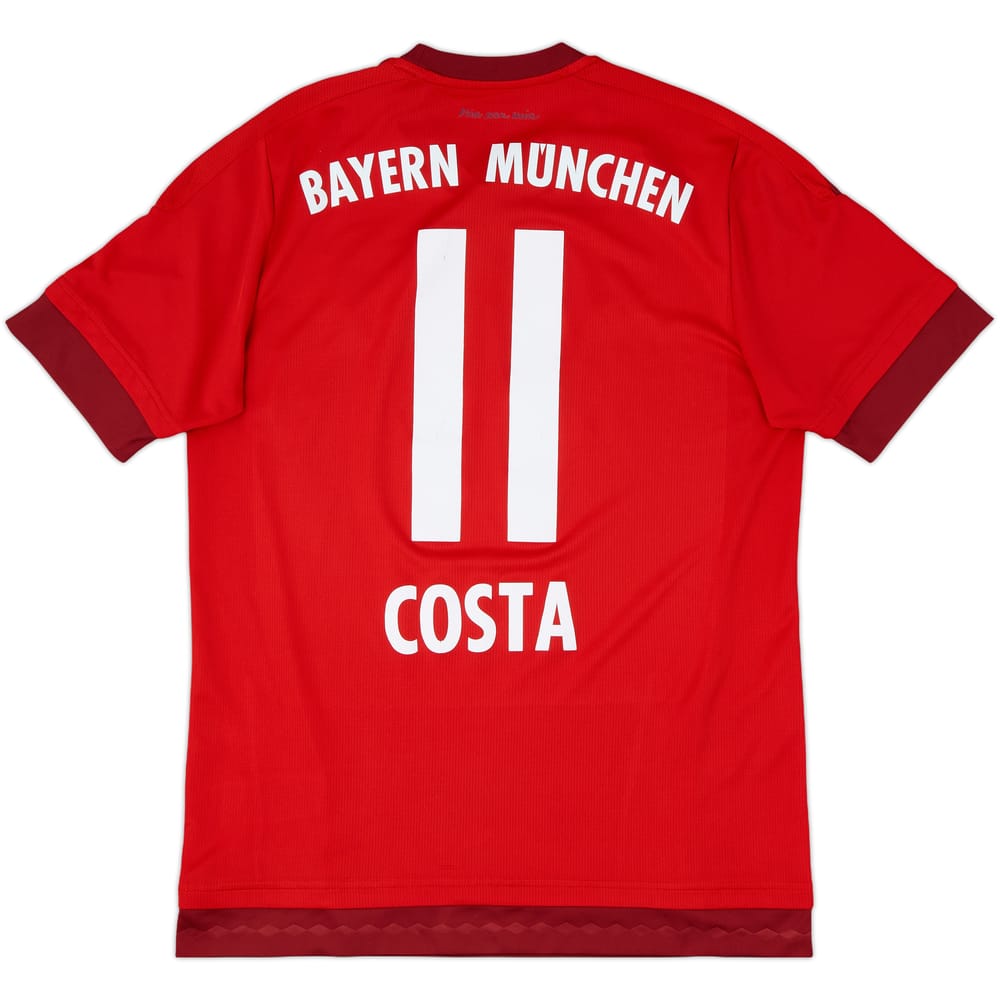 2015-16 Bayern Munich Home Shirt Costa #11 - 6/10 - (M)