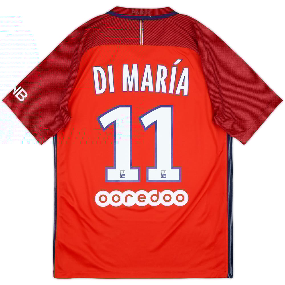 2016-17 Paris Saint-Germain Away Shirt Di Maria #11 - 9/10 - (S)