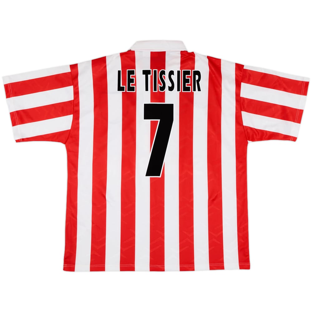 1995-97 Southampton Home Shirt Le Tissier #7 - 8/10 - (XL)