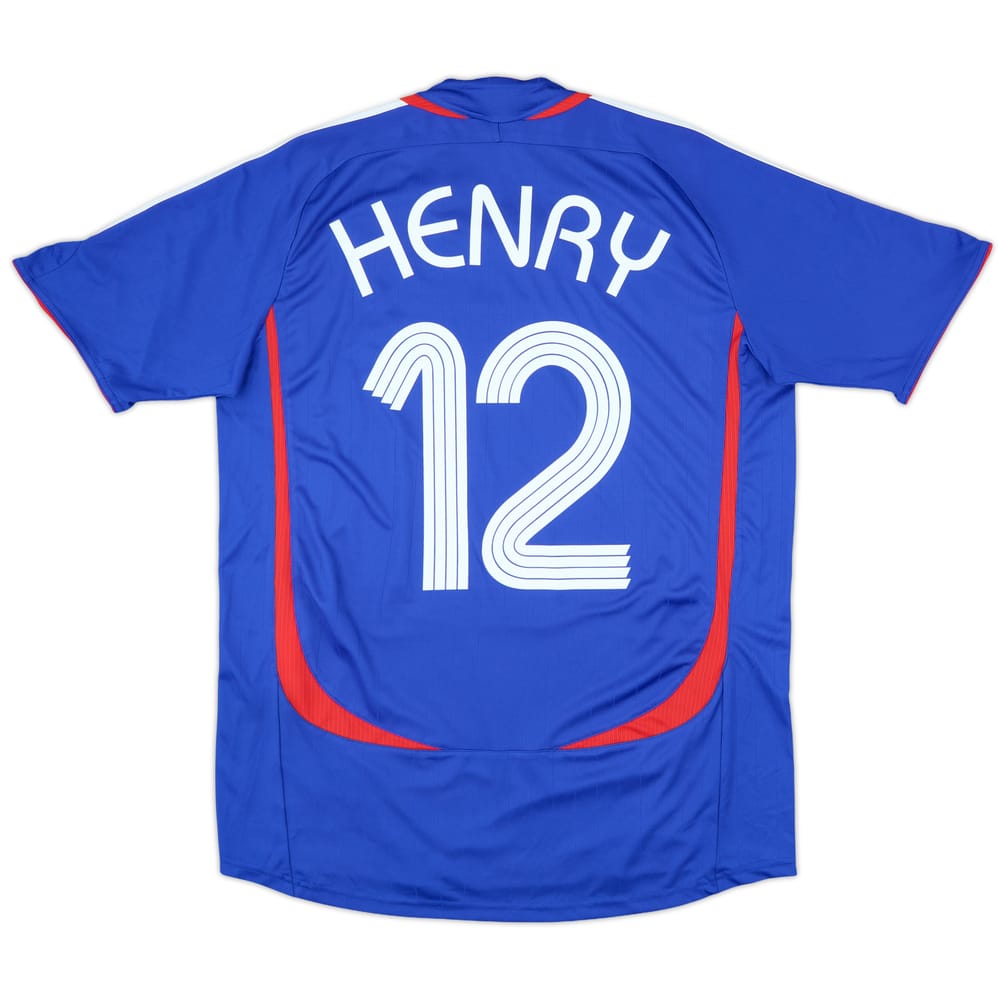 2006-07 France Home Shirt Henry #12 - 9/10 - (M)