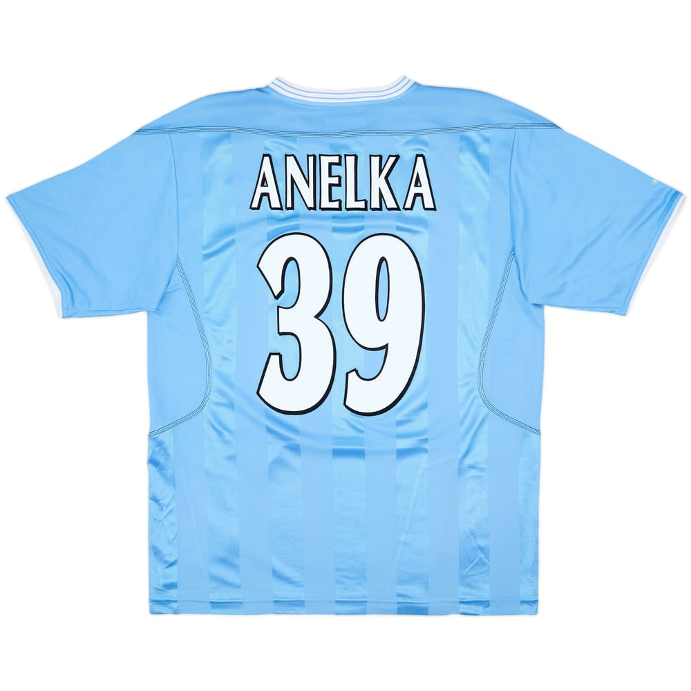 2003-04 Manchester City Home Shirt Anelka #39 - 6/10 - (M)