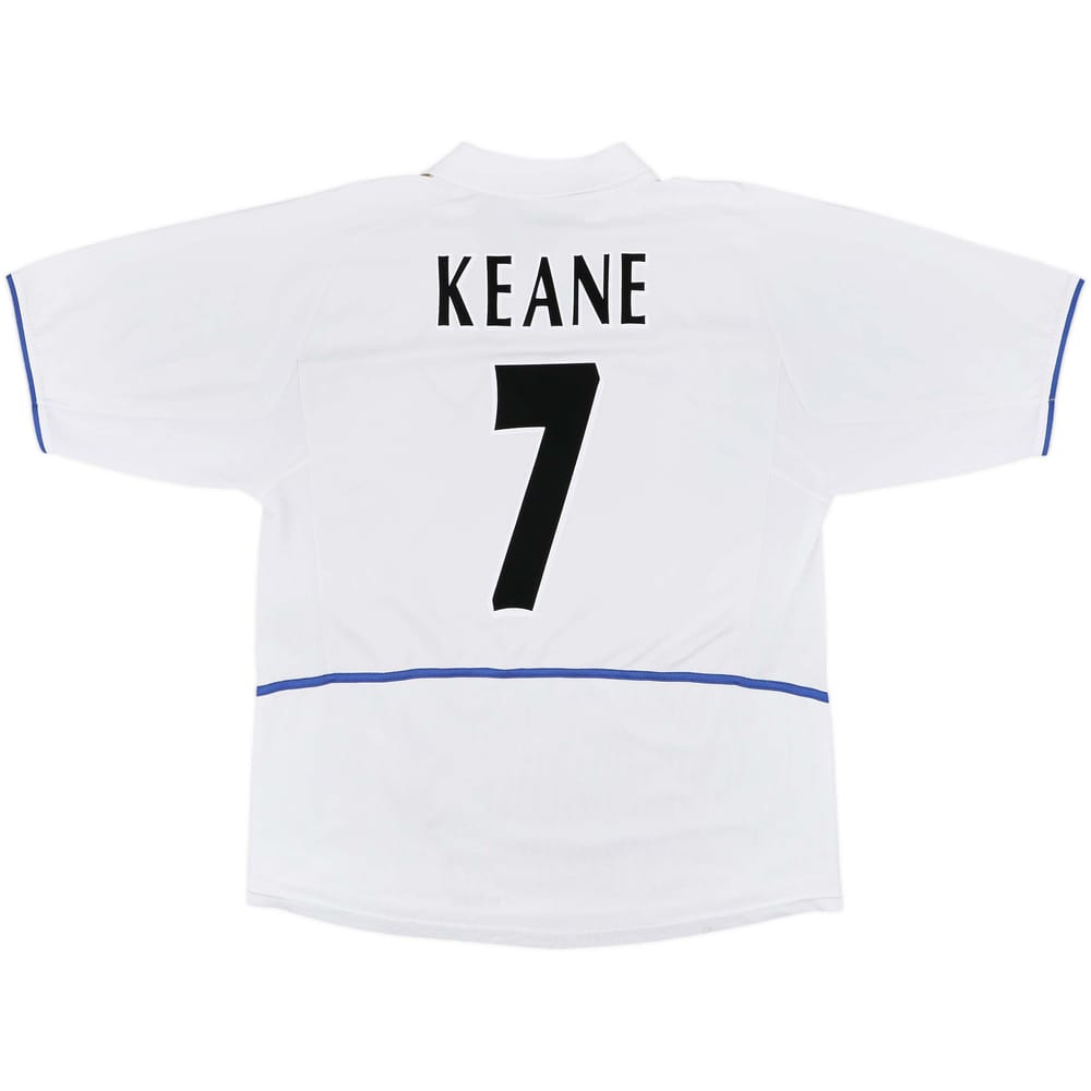 2002-03 Leeds United Home Shirt Keane #7 - 9/10 - (L)