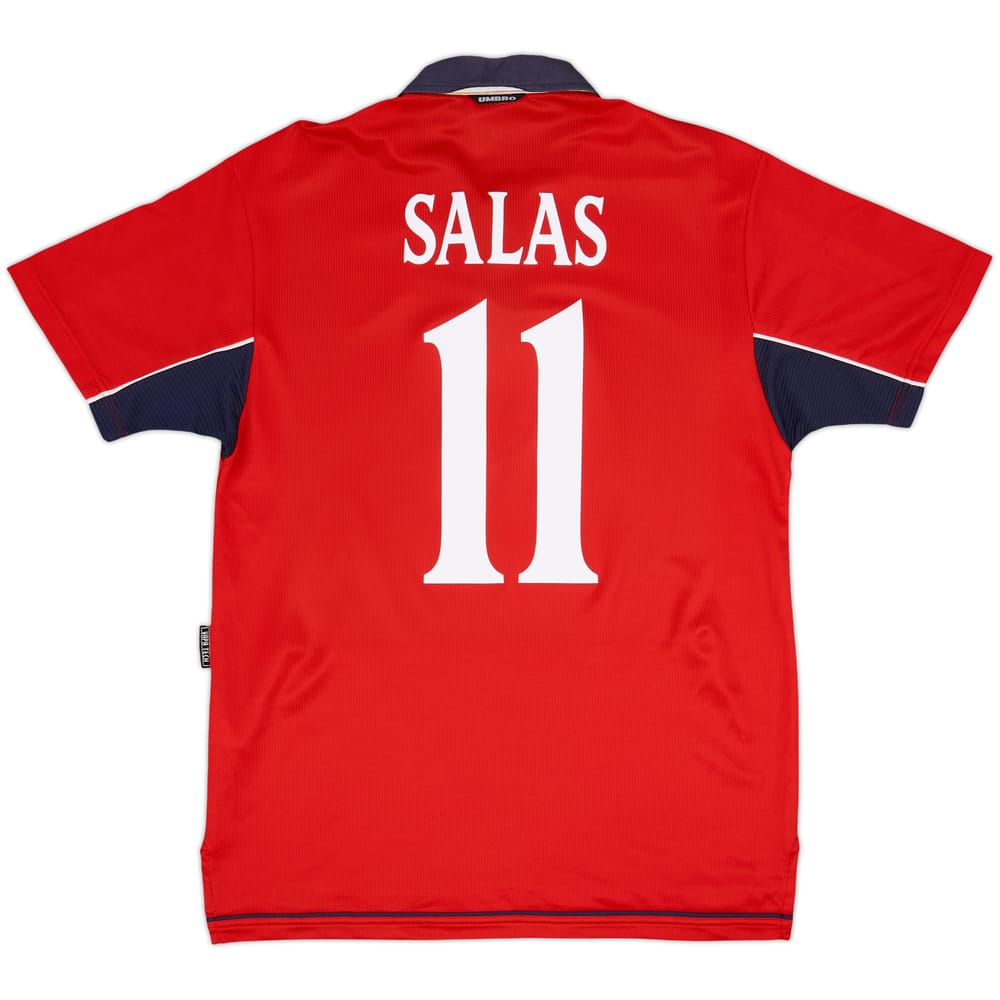 2000-01 Chile Home Shirt Salas #11 - 8/10 - (M)