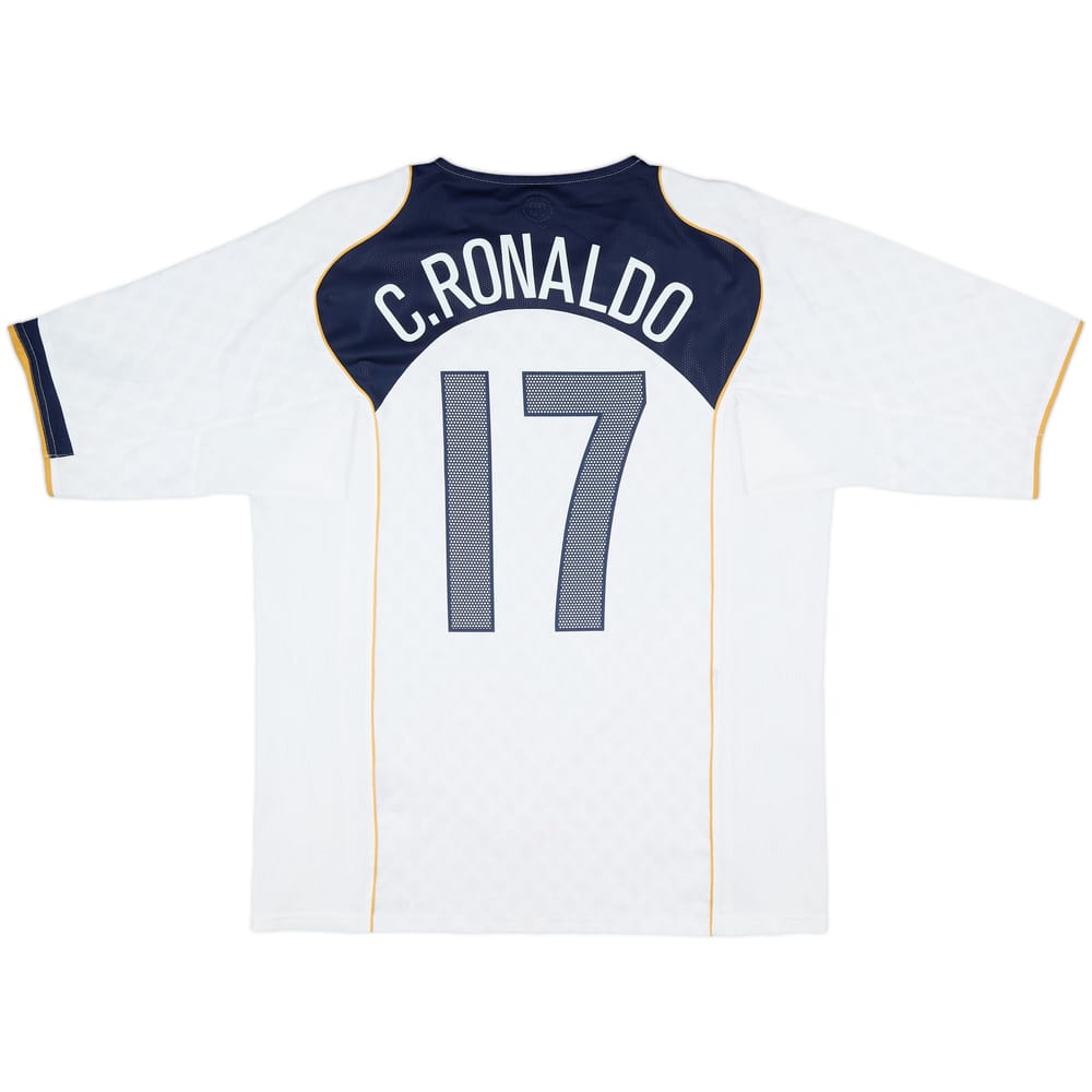 2004-06 Portugal Away Shirt C.Ronaldo #17 - 9/10 - (L)