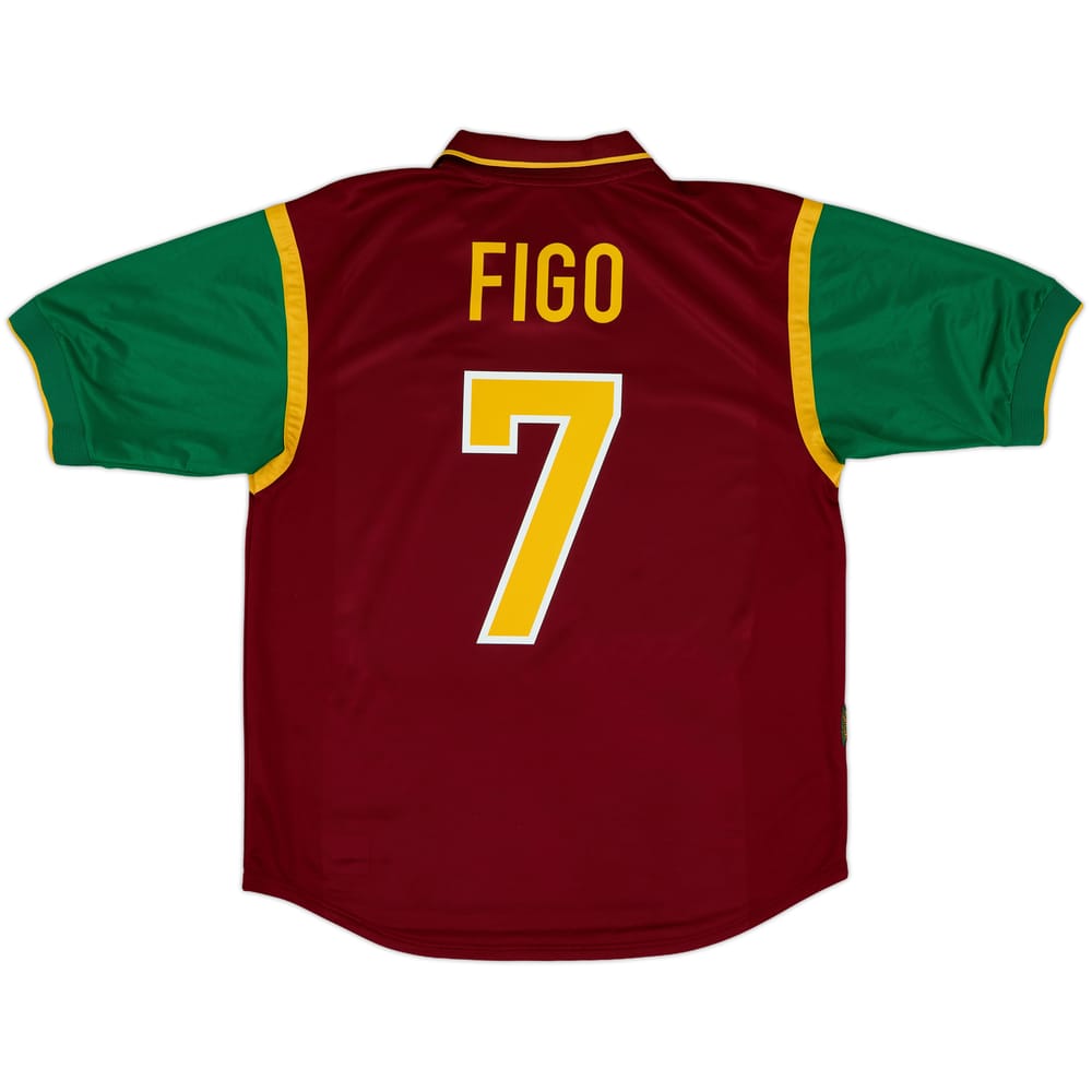 1999-00 Portugal Home Shirt Figo #7 - 8/10 - (L)