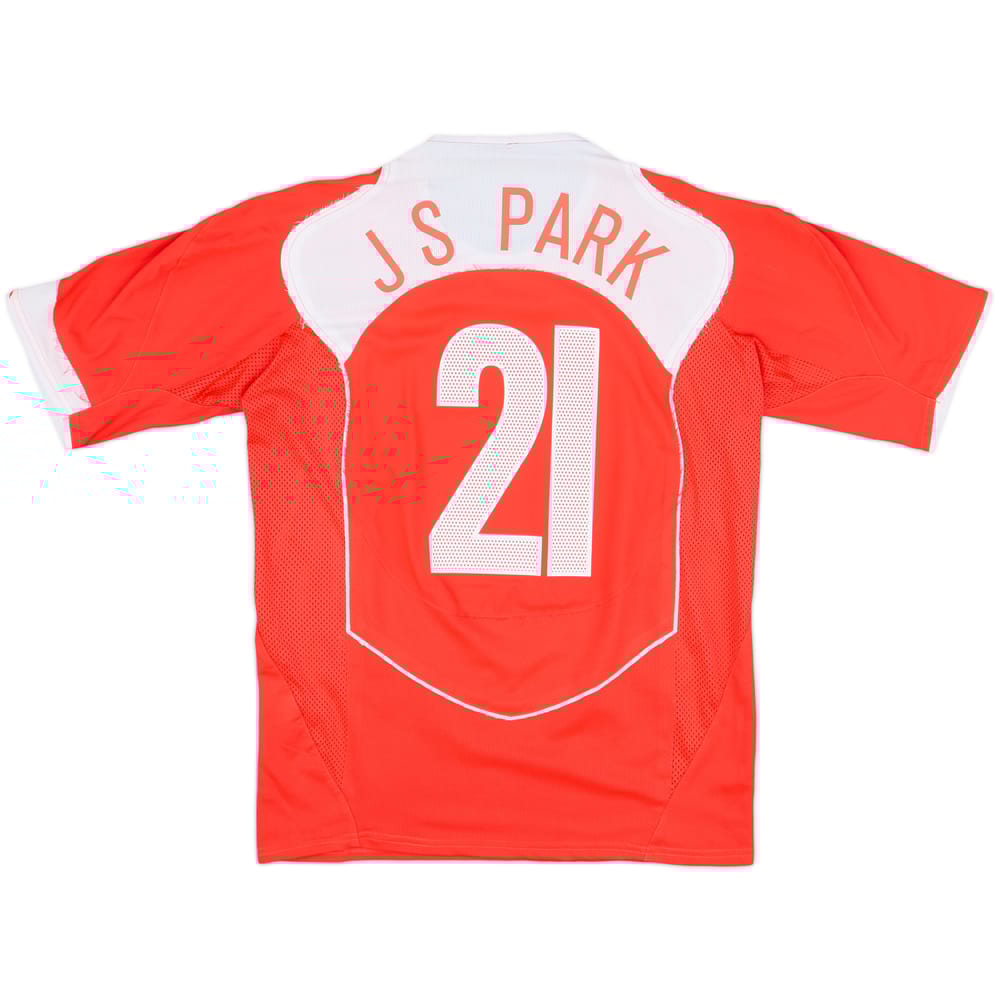 2004-06 South Korea Home Shirt J S Park #21 - 7/10 - (L)