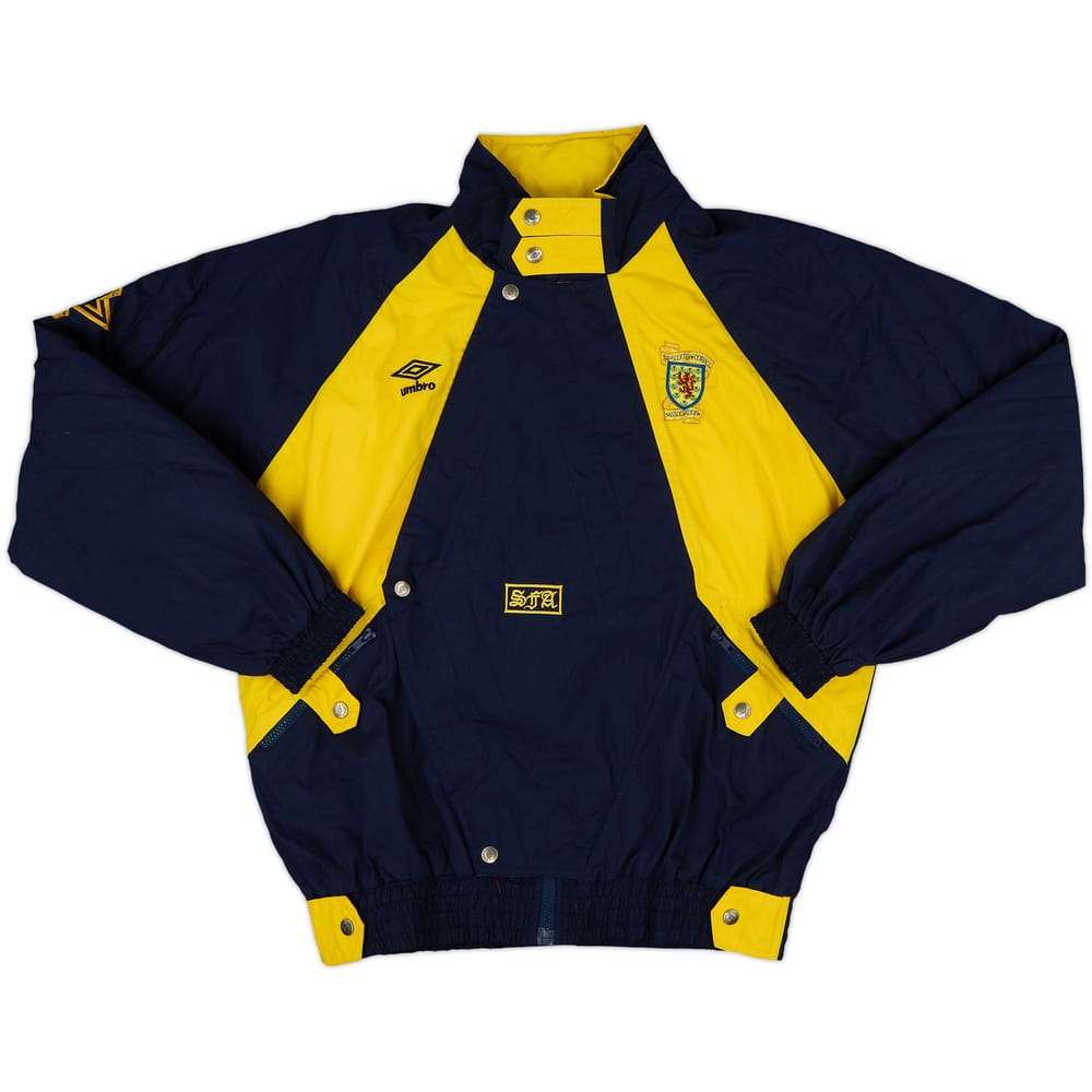 1990-92 Scotland Umbro Track Jacket - 8/10 - (L)