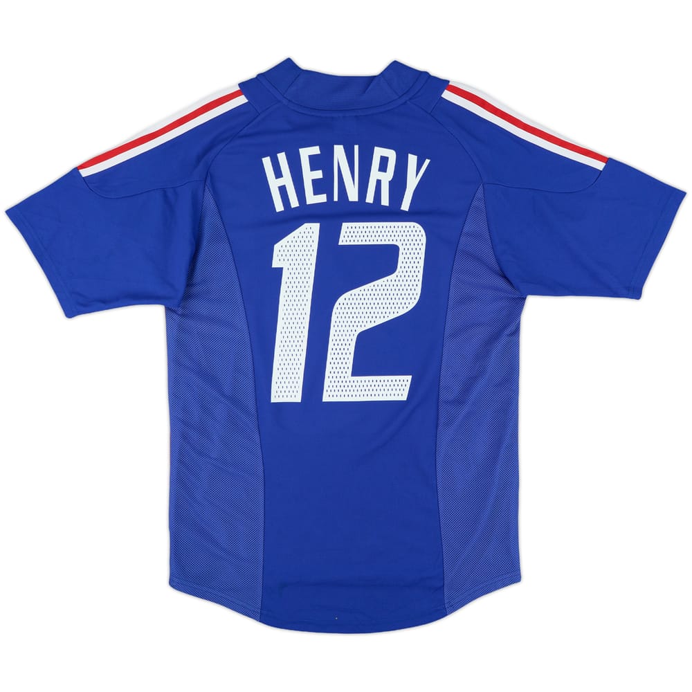 2002-04 France Home Shirt Henry #12 - 5/10 - (S)