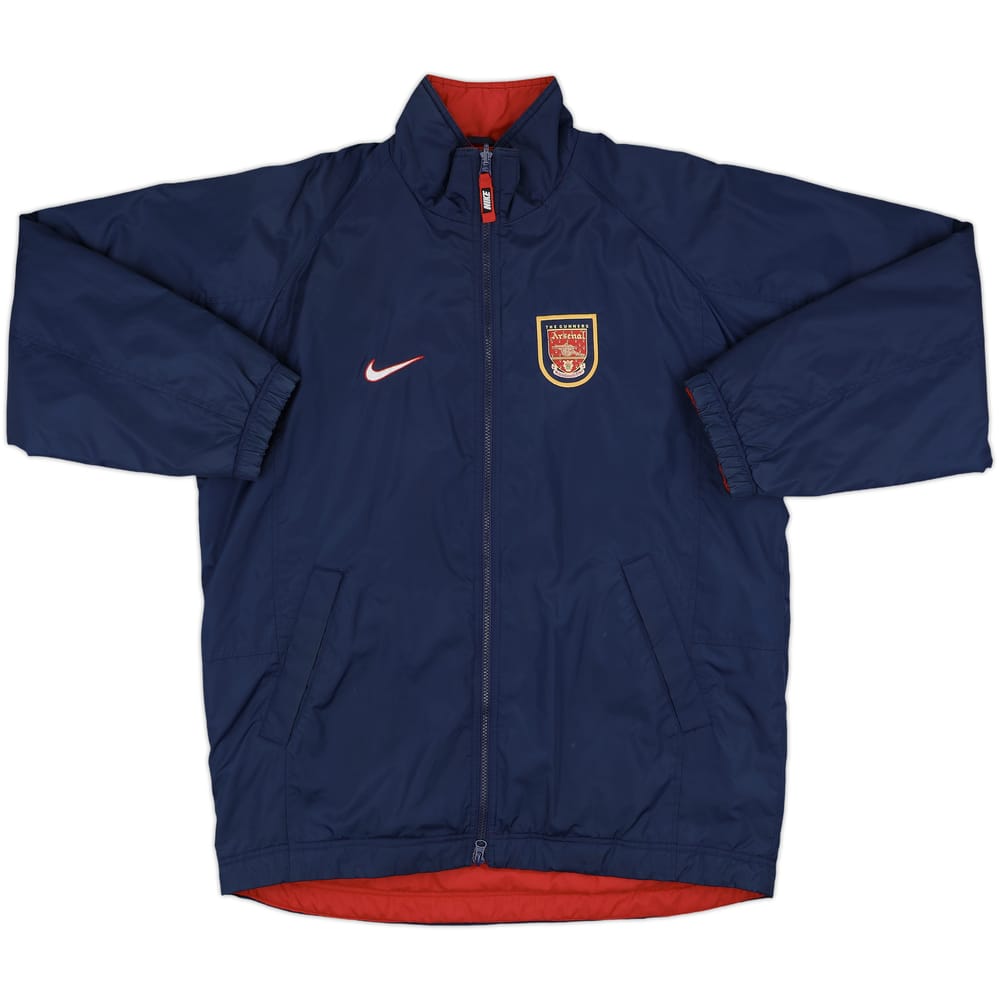 2001-02 Arsenal Nike Padded Bench Coat - 8/10 - (XL)