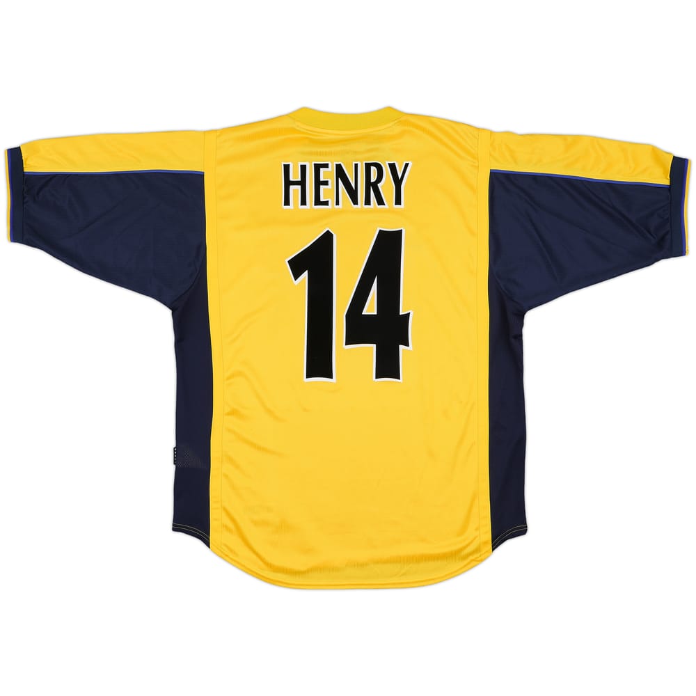 1999-01 Arsenal Away Shirt Henry #14 - 7/10 - (L)