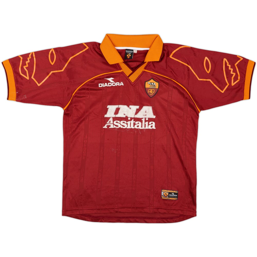 1999-00 Roma Home Shirt - 5/10 - (L)