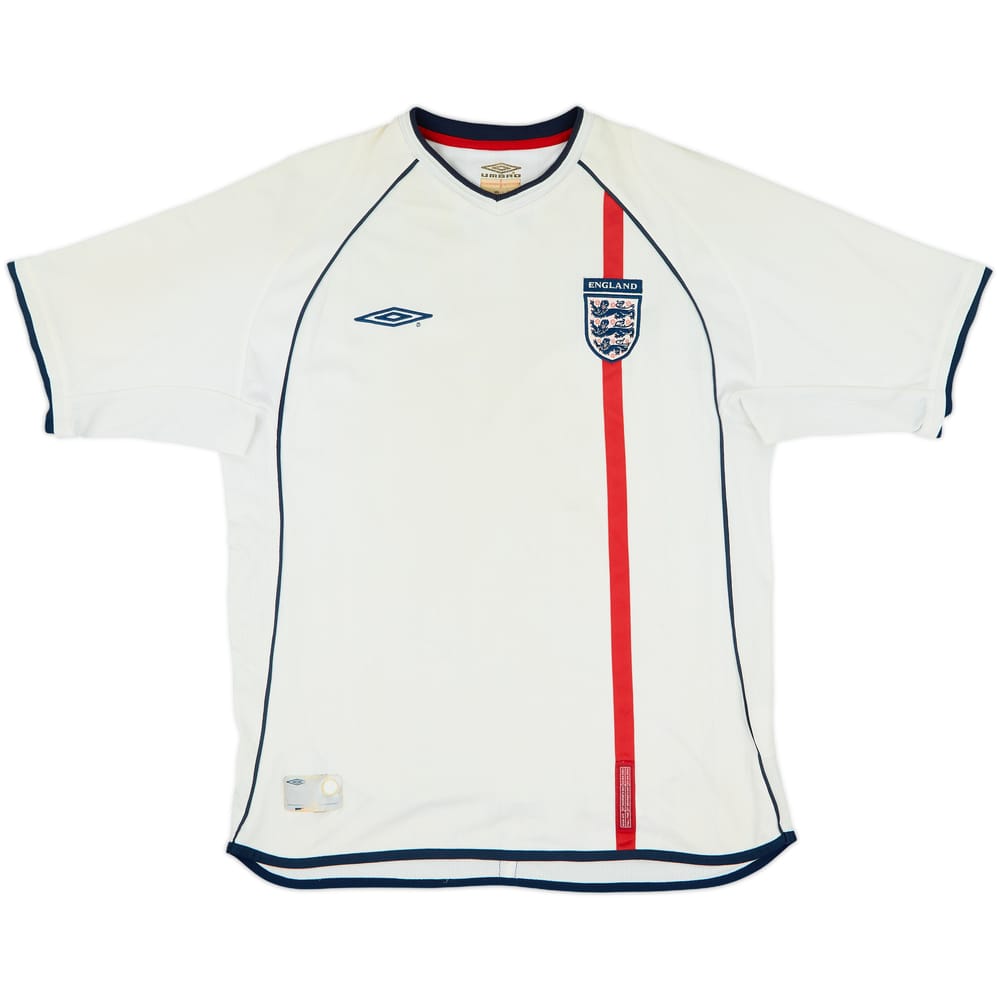 2001-03 England Home Shirt - 5/10 - (L)