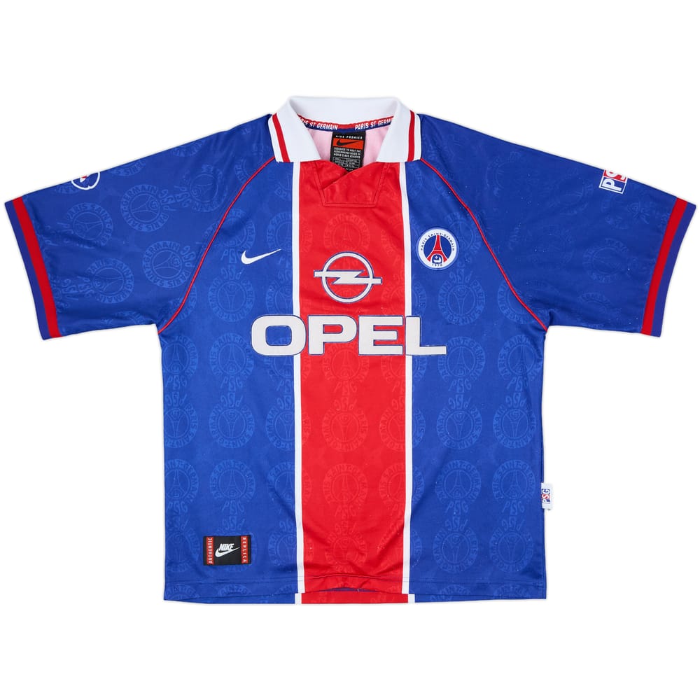1996-97 Paris Saint-Germain Home Shirt - 8/10 - (L)