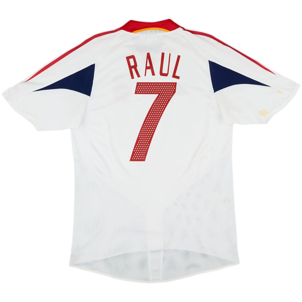 2004-06 Spain Away Shirt Raul #7 - 6/10 - (M)
