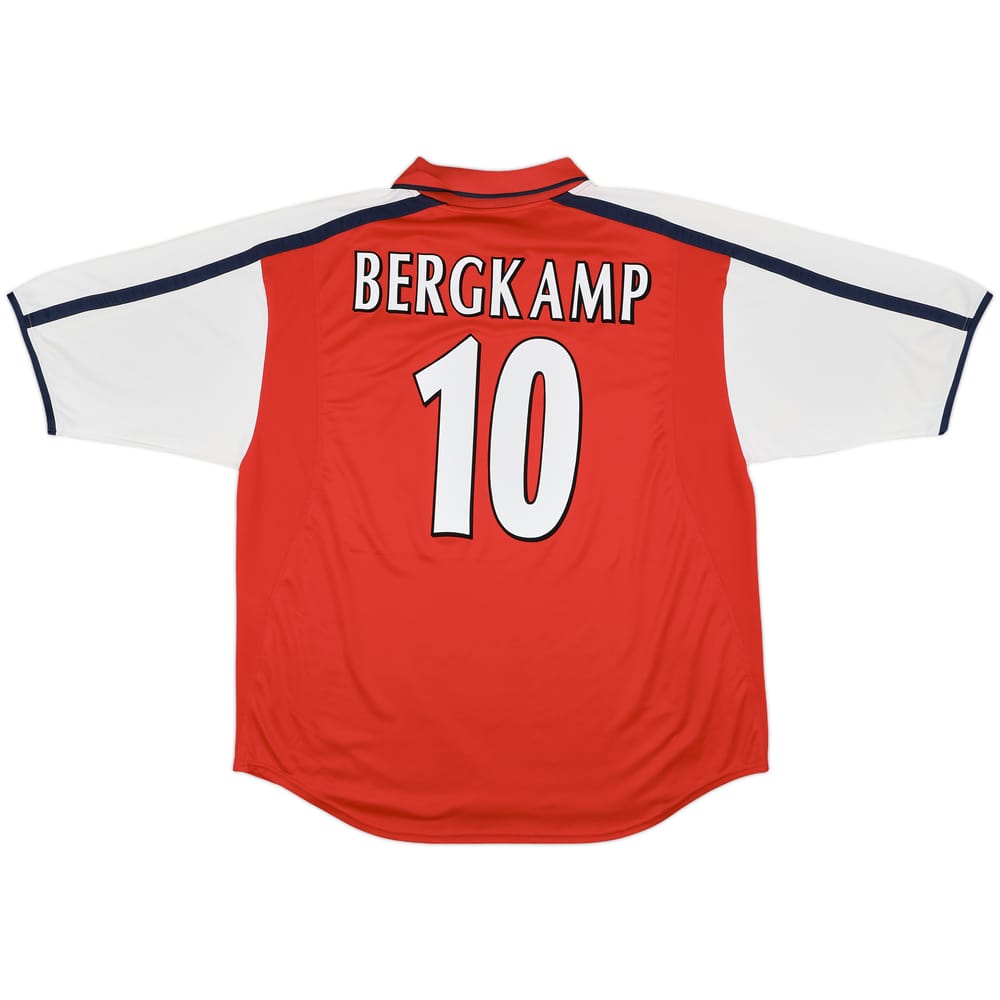 2000-02 Arsenal Home Shirt Bergkamp #10 - 8/10 - (XXL)
