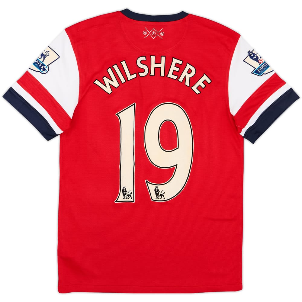 2012-14 Arsenal Home Shirt Wilshere #19 - 6/10 - (S)