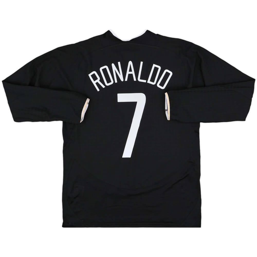 2003-05 Manchester United Away L/S Shirt Ronaldo #7 - 8/10 - (M)