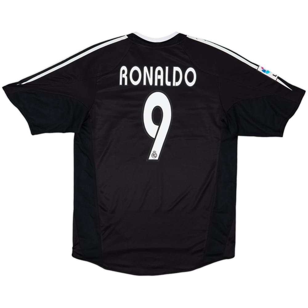 2004-05 Real Madrid Away Shirt Ronaldo #9 - 6/10 - (M)